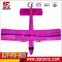 Venta al por mayor FX 805 RC EPP Foam 2.4GHz 2CH Soaring Airplane RTF Glider rc juguetes